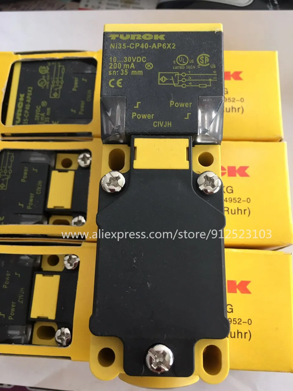 

NI35-CP40-AP6X2 NI35-CP40-AN6X2 NI35-CP40-FZ3X2 Turck New High-Quality Proximity Switch Sensor