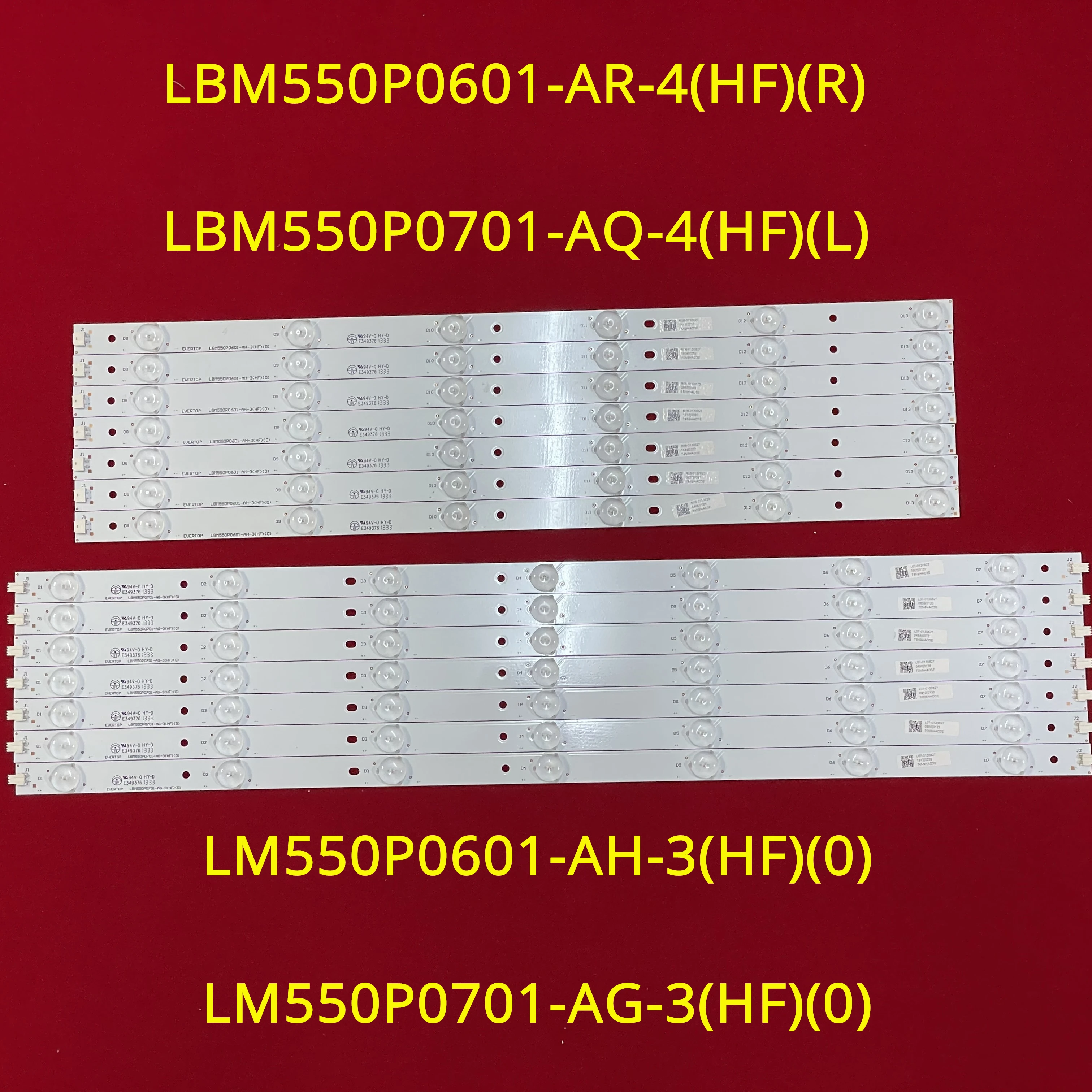 Светодиодная лента для подсветки 55PDL660/T3 55PFT5509/12 55PFT6109/12 55PFK5709/12 55PFK5109/12 55PFK5509/12 55PFS5709/12 LD55U31, 14 шт.