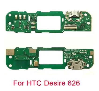 Для htc Desire 626 626G 626N 626S 626W usb порт для зарядки док-станция PCB разъем для зарядного устройства микрофон гибкий кабель Замена платы - Цвет: For Desire 626