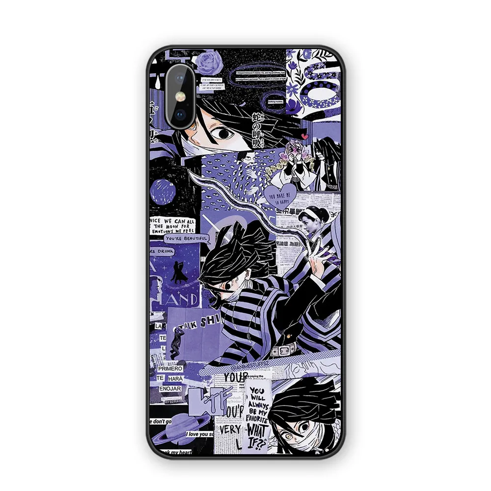 Kamado Nezuko Kimetsu no Yaiba Demon Slayer Силиконовый ТПУ чехол для телефона для iphone XR X XS MAX 5 5S 6 6S 7 8 Plus - Цвет: 11984