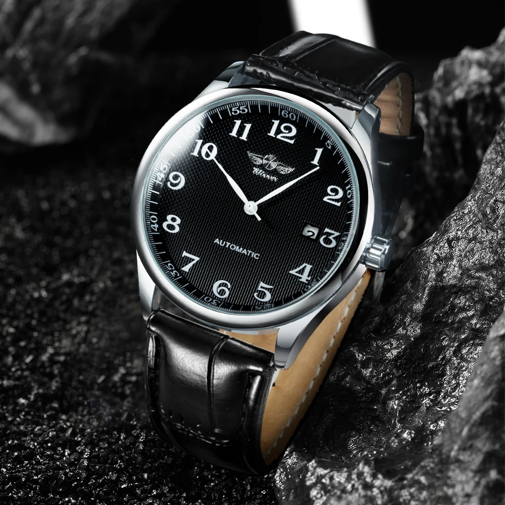 Часы наручные WINNER Мужские механические Классические повседневные