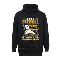 im pit bul terrier owner dog love r dad mom funny hoodie cotton boy streetwear design tees cheap casual