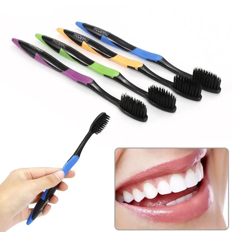

New 8 pcs Professional Environmental Humanized Design Eco-friendly Bamboo Toothbrush Soft Tooth Brush For Travel Hotel TSLM1