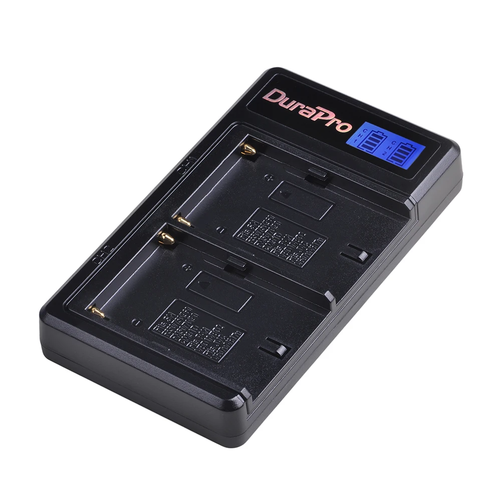 Комплект из 2 предметов 1800 мА/ч, NP-FM50 NP FM50 Камера Батарея+ ЖК-дисплей USB Зарядное устройство для sony NP-F550 F570 F770 F750 F960 F970 FM500H FM70 QM91D QM71