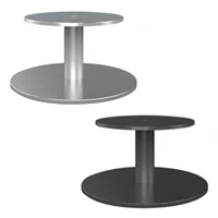 small aluminum desk stand base desk stand base for homepod mini portable stand bracket mount for smart home speaker