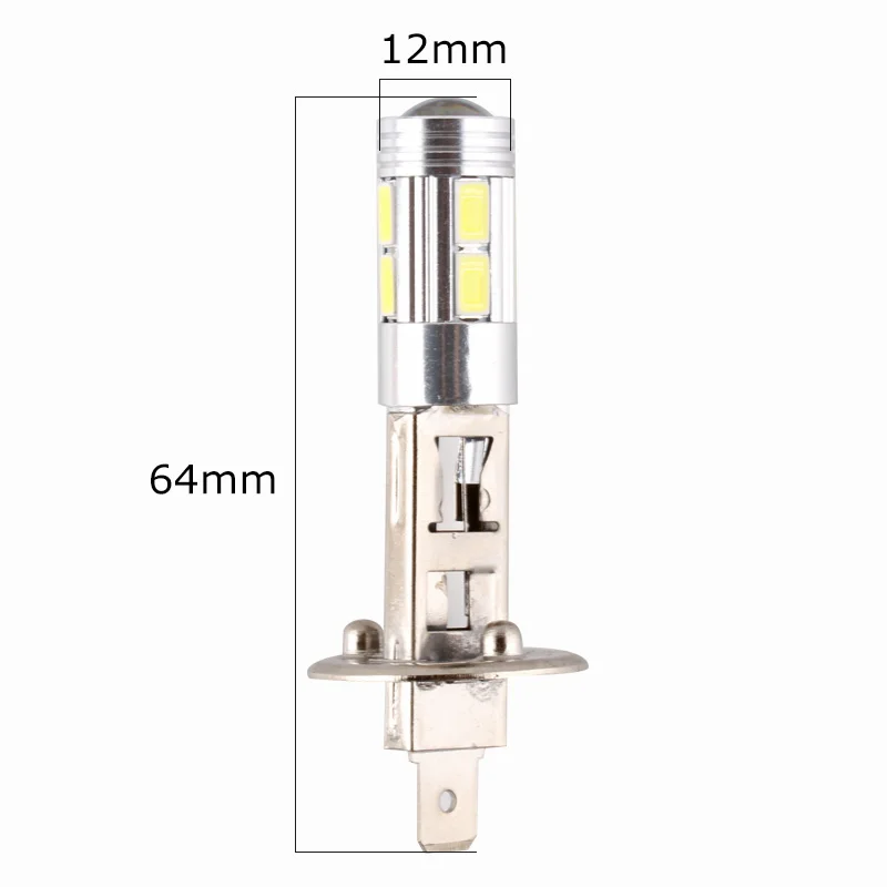1 шт. H1 суперъяркие Противотуманные фары 10 SMD 5630 светодиодсветодиодный лампа