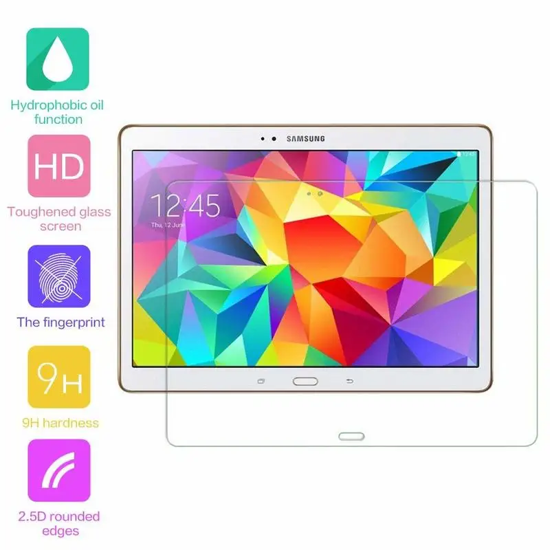 Защита экрана для Samsung Galaxy Tab S 10 5 дюйма планшетов с закаленным стеклом