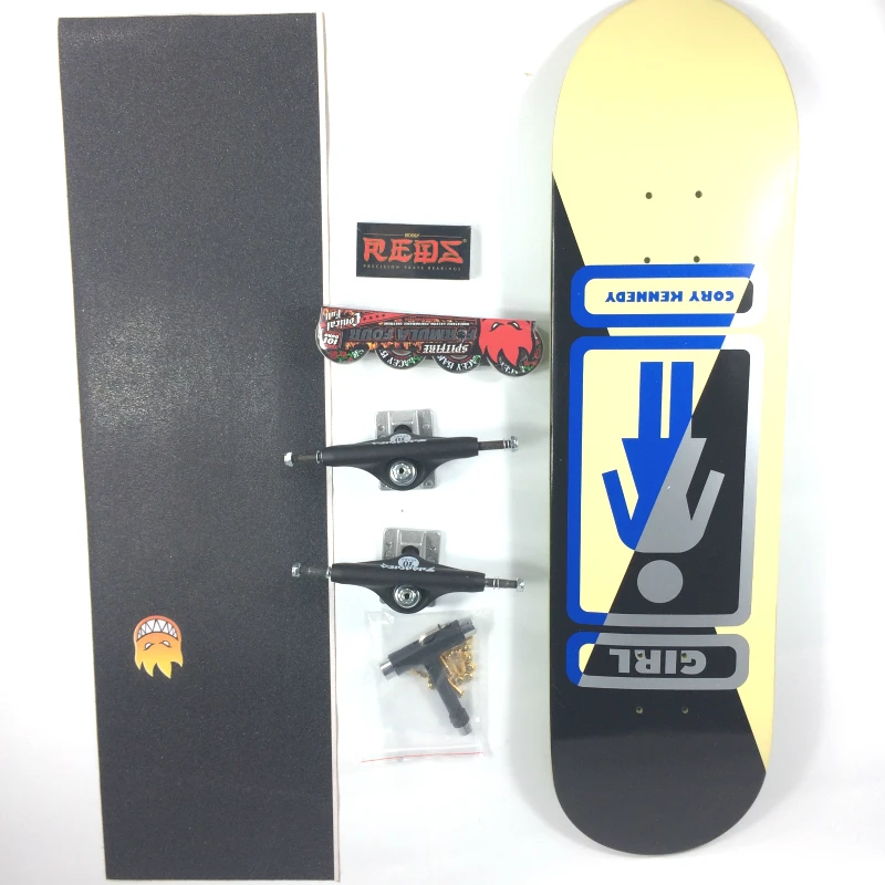 

Girl Skateboard Deck Professional Level 7 Llayers Canadian Maple 7.75 8.0 8.125 8.5 inch Multiple Colour Decks Double Rocker