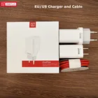 Оригинальное зарядное устройство Oneplus 7 Pro 7T, сетевой адаптер питания, кабель USB Type-C для One plus 1 + 9 8 Pro 6 6T 5 5T 3T 2, быстрая зарядка