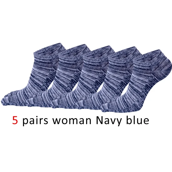 man Navy blue WHLYZ YW 5 пар/лот, носки с пятью пальцами для женщин и мужчин, цветные хлопковые носки с пальцами, носки, calcetines hombre, горячая распродажа, для пар - Цвет: man Navy blue