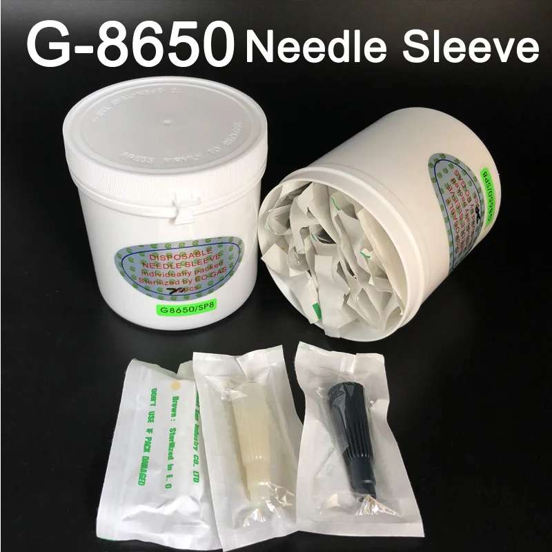 Original Hot Sale Taiwan Giant Sun G-8650 Tattoo Machine Accessories Needle Sleeve G8650 Permanent Makeup G8650/SP8 | Красота и