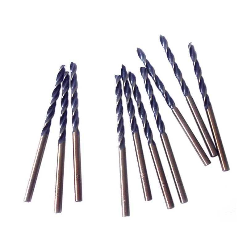 SIJIBOSI 10 шт. 3,0x61 мм HSS сверла с прямым хвостовиком