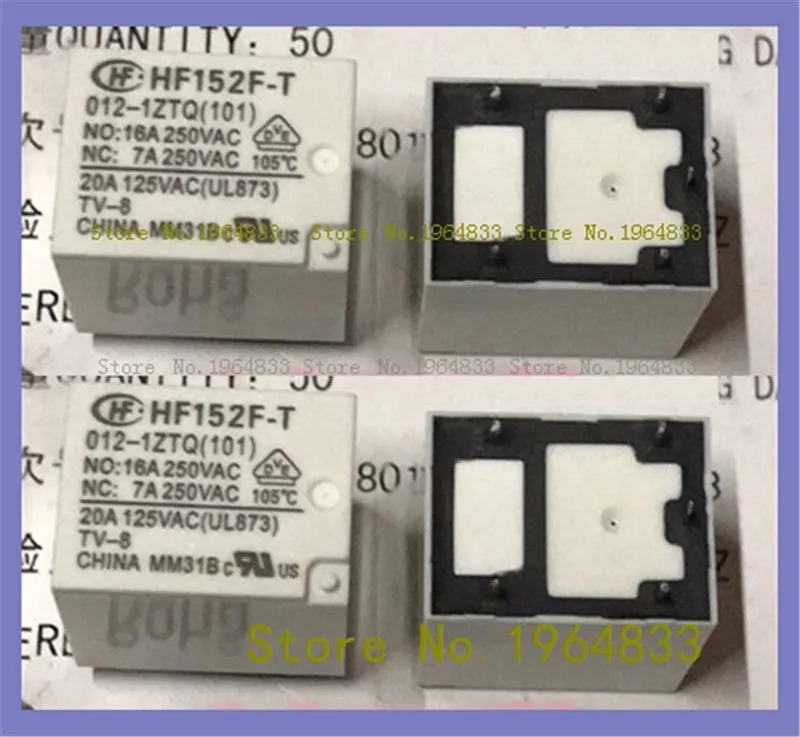 

HF152F-T 012-1ZTQ 5 16A250VAC
