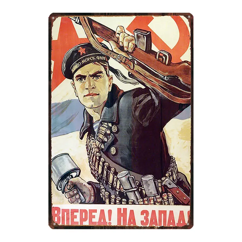 Винтажная русская мультяшная табличка железная живопись сексуальная девушка