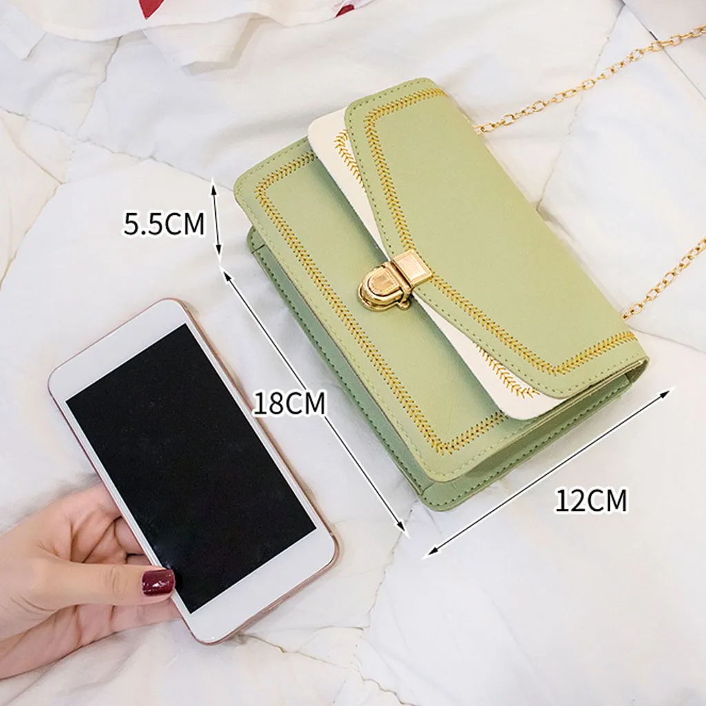 

Women Shoulder Bags Fashion Lady Shoulders Small Crossbody Bag Buckle Cover Letter Purse Messenger Bag Bolsa Feminina #YY
