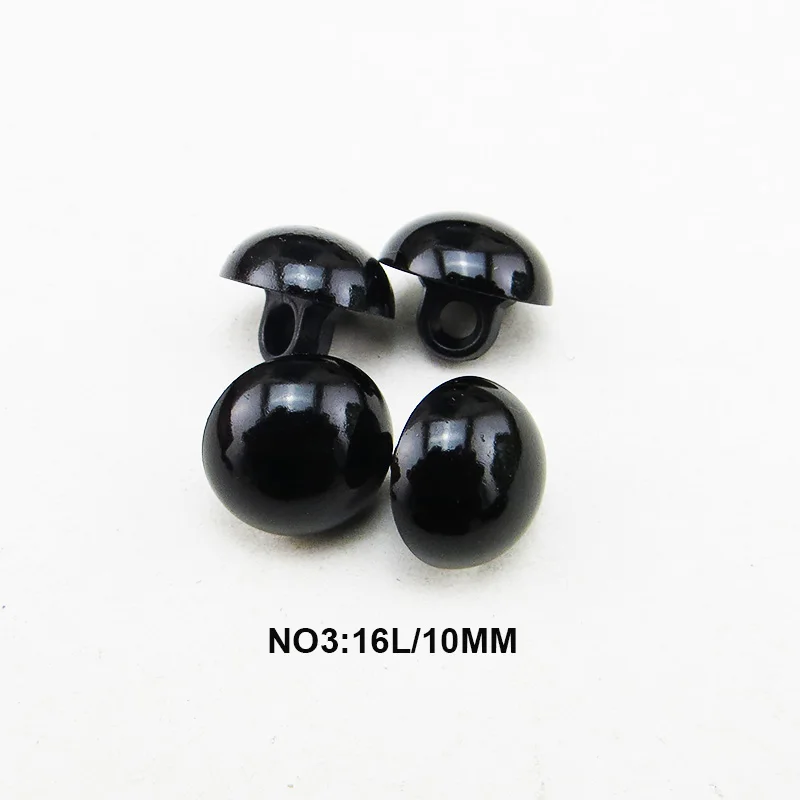 50 шт. цветные пластиковые пуговицы в виде черных шариков 8 15 мм|Пуговицы| |