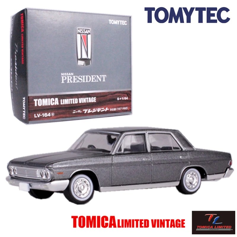 Tomytec tomica limited Винтаж neo lv 164 nissan president литье под давлением миниатюрный 1971 стиль автомобиль игрушка коллекционные игрушки Горячая Поп Детские игрушки