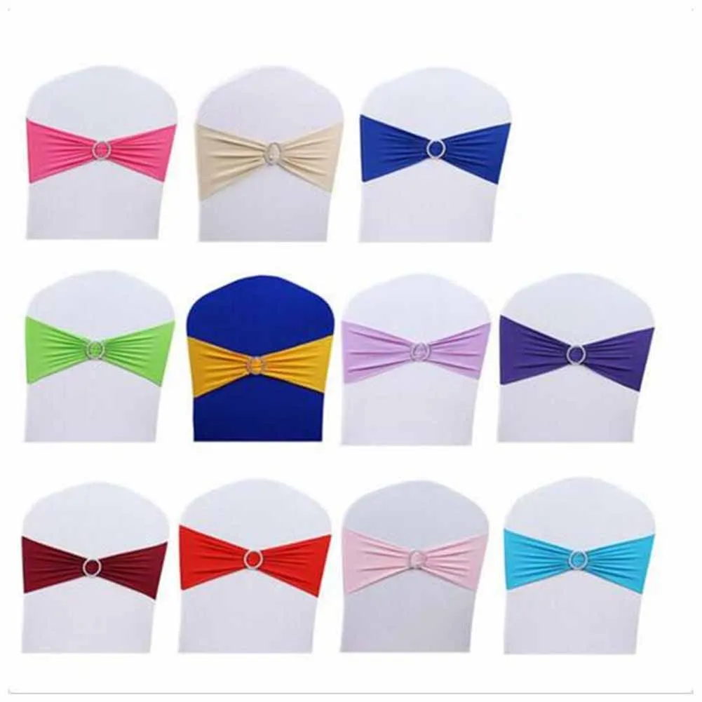 Комплект из спандекса и эластичного стула для свадебной вечеринки в современном