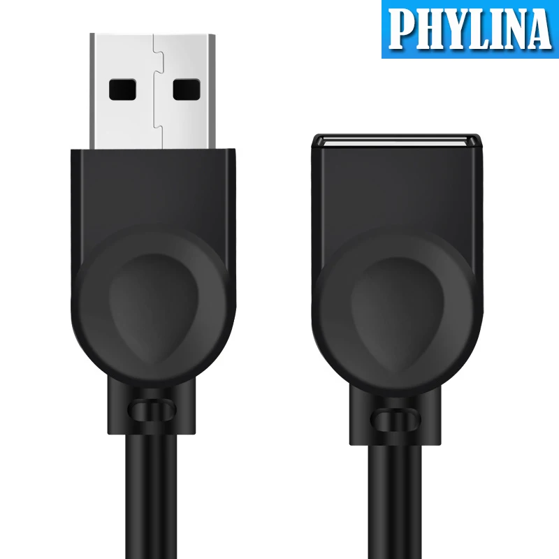 1 шт./лот Удлинительный кабель USB тип А Папа папа 2 0 удлинитель для ПК U диска