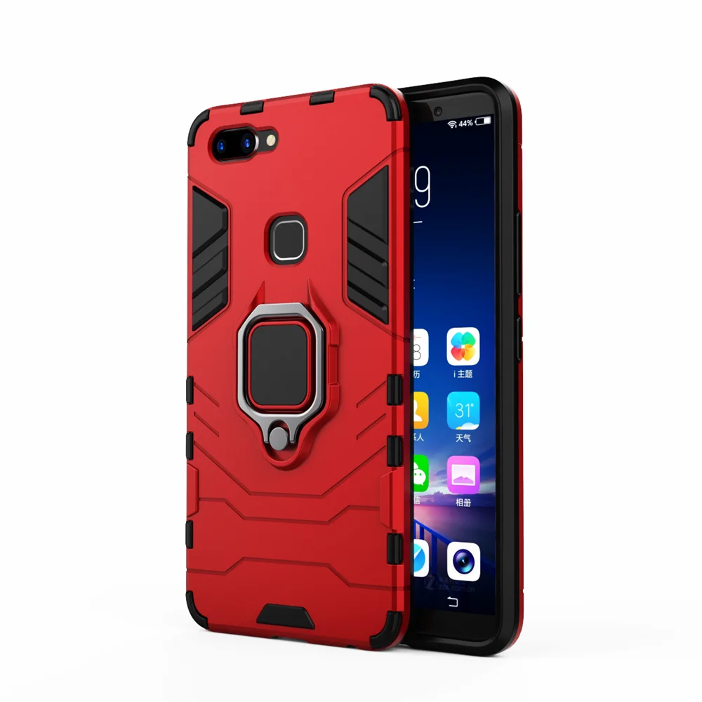 

For Vivo X20 X20Plus Case Magnetic Car Shockproof Ring Armor Phone Back Cover For Vivo X20 Plus Vivox20 X20plus Coque Funda