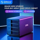 Док-станция ORICO для жесткого диска, 3,5 дюйма, с поддержкой Raid, 64 ТБ, UASP, 150 Вт72 Вт