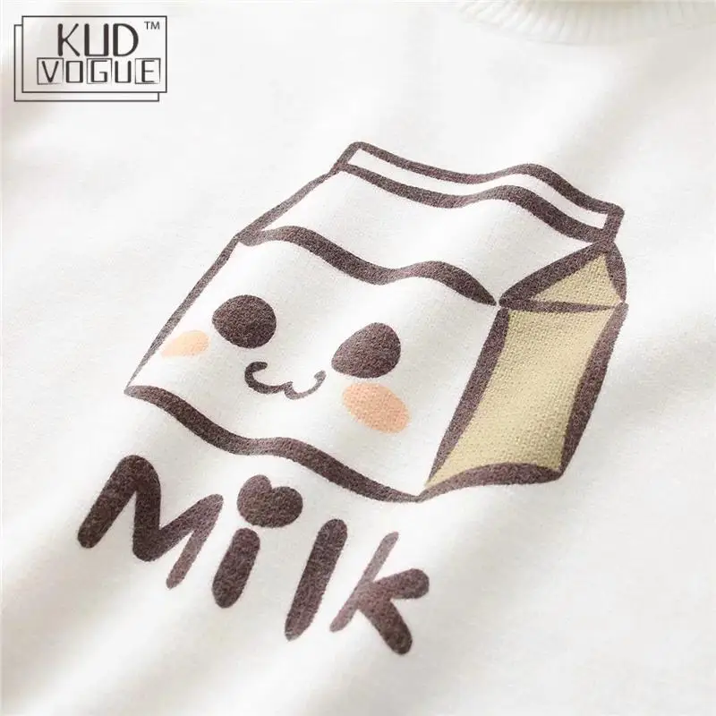 Женский пуловер зимний корейский свитер в стиле девушки Мори с высоким