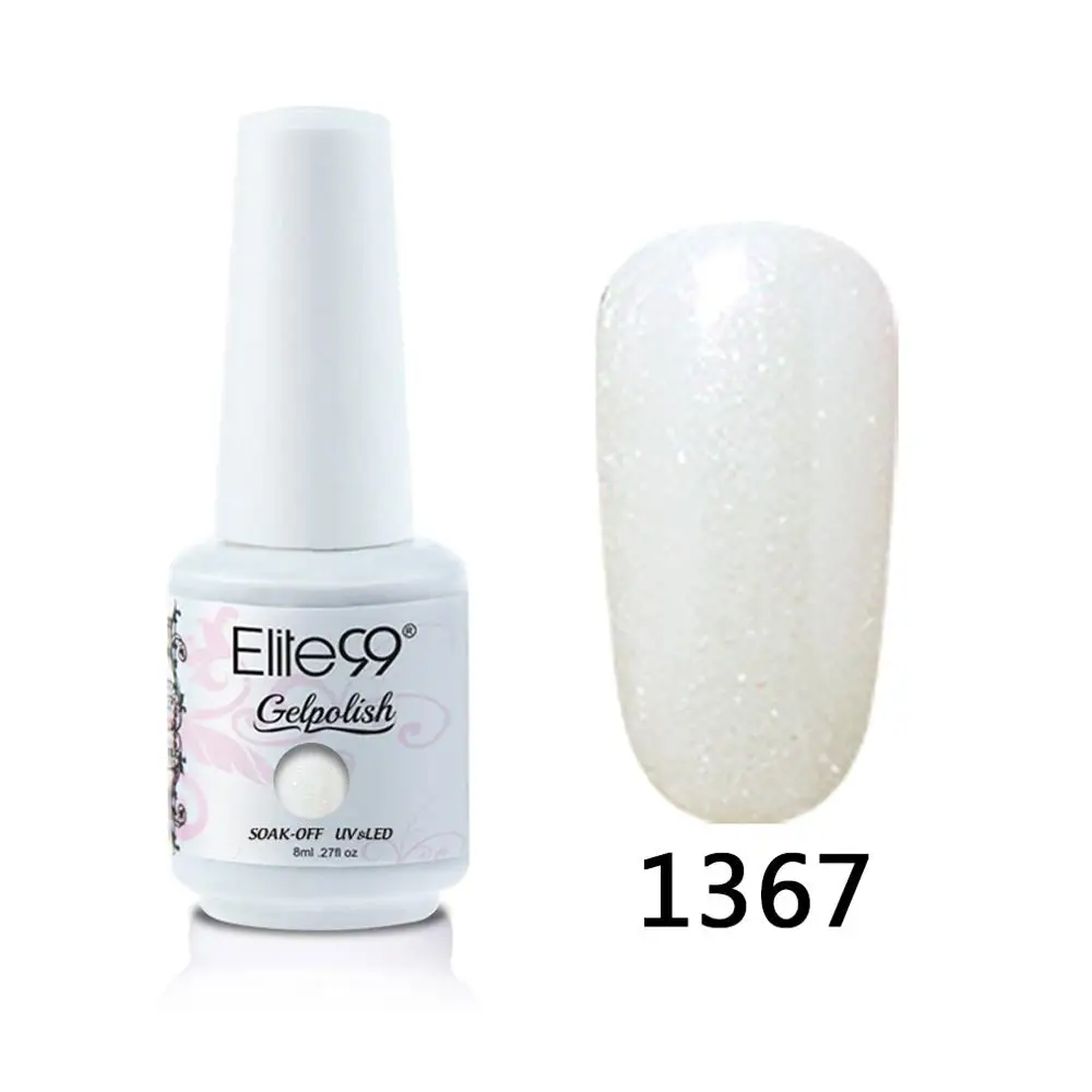 1367 Elite99 8 мл Гель-лак для ногтей Vernis Полупостоянный лак для ногтей УФ-гель лак для ногтей эмаль для маникюра Лак для ногтей - Цвет: 1367