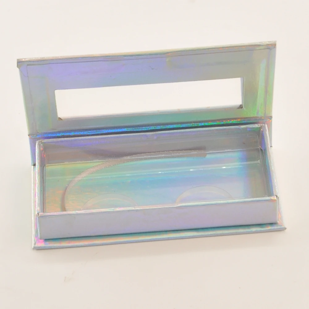 

Оптовая продажа упаковочная коробка для ресниц посылка для ресниц Упаковка под заказ прямоугольные блестящие норковые ресницы чехол для х...