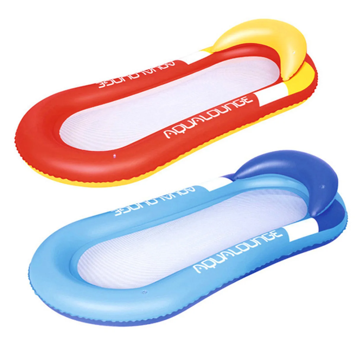 

Summer Air Mattresses Single Row Inflatable Mattress Floating Floating Sleep Bed Lounge Chair For Outdoor Water Beach Party