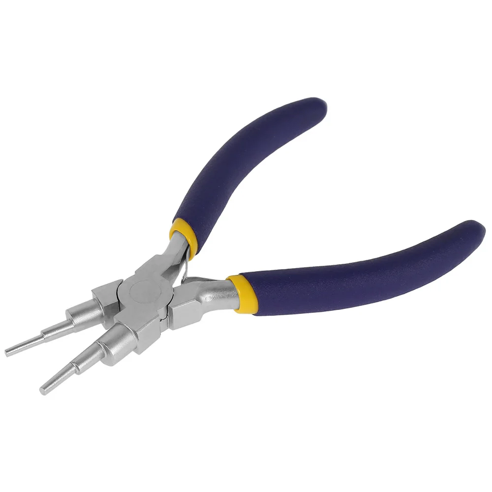 

Carbon Steel Round Nose Pliers Diy Nickel Iron Pliers Wholesale Hand Tools Jewelry Accessories Making Six-section Pliers