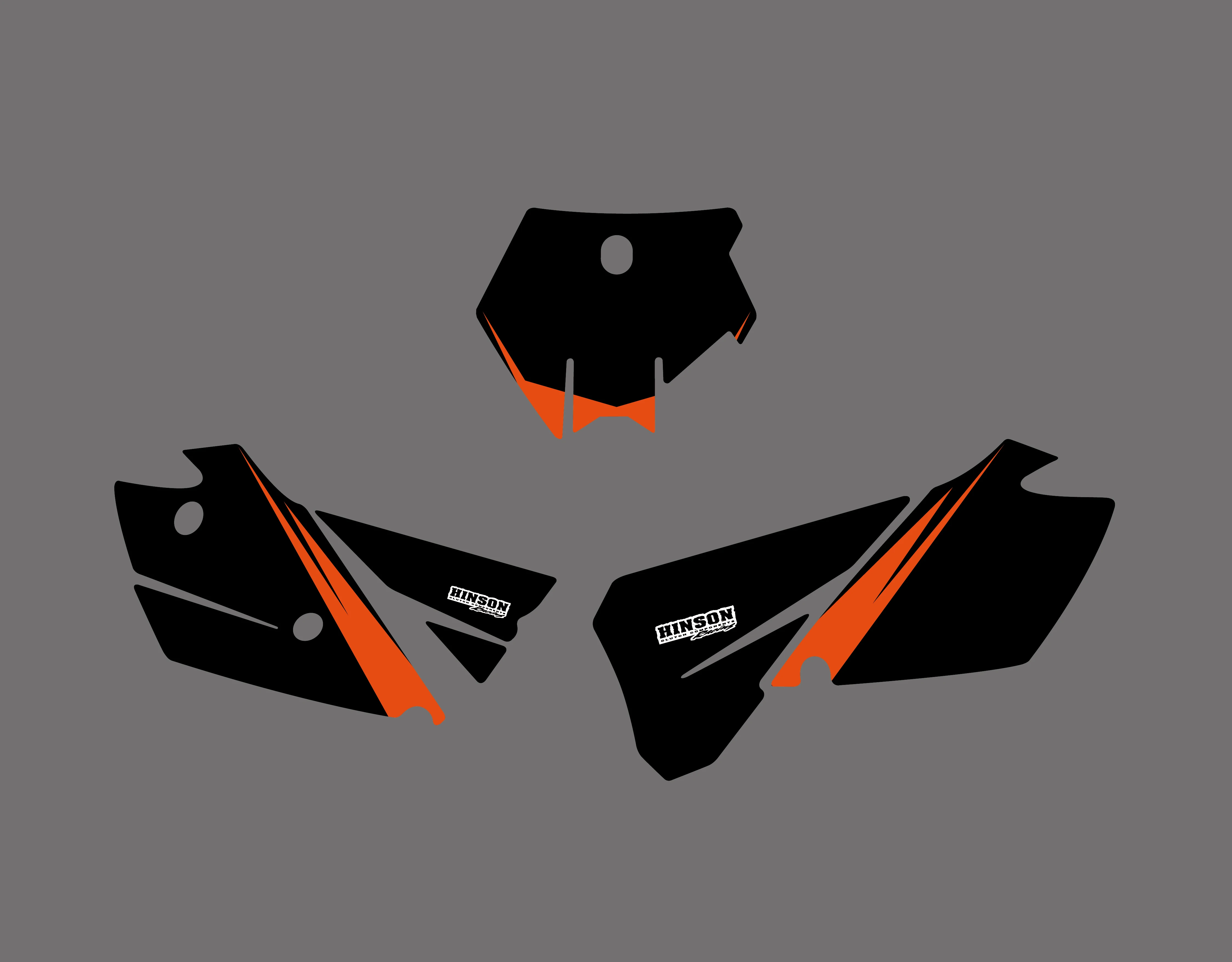 0295 новая командная графика с подходящими фонами для KTM SX 125 200 250 300 450 525 2003 2004|team