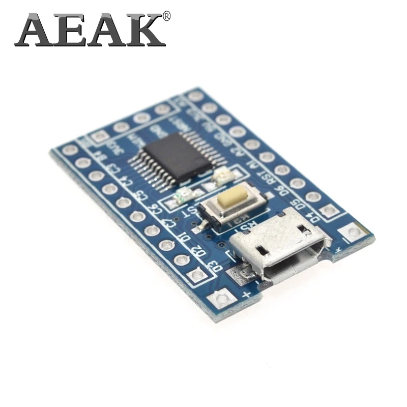 10 шт. AEAK ARM STM8 макетная плата минимальная системная плата STM8S103F3P6 модуль для Arduino