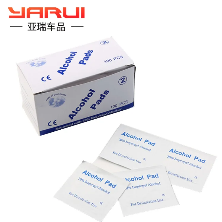 Одноразовые спиртовые ватные тампоны мобильный телефон дезинфицирующие