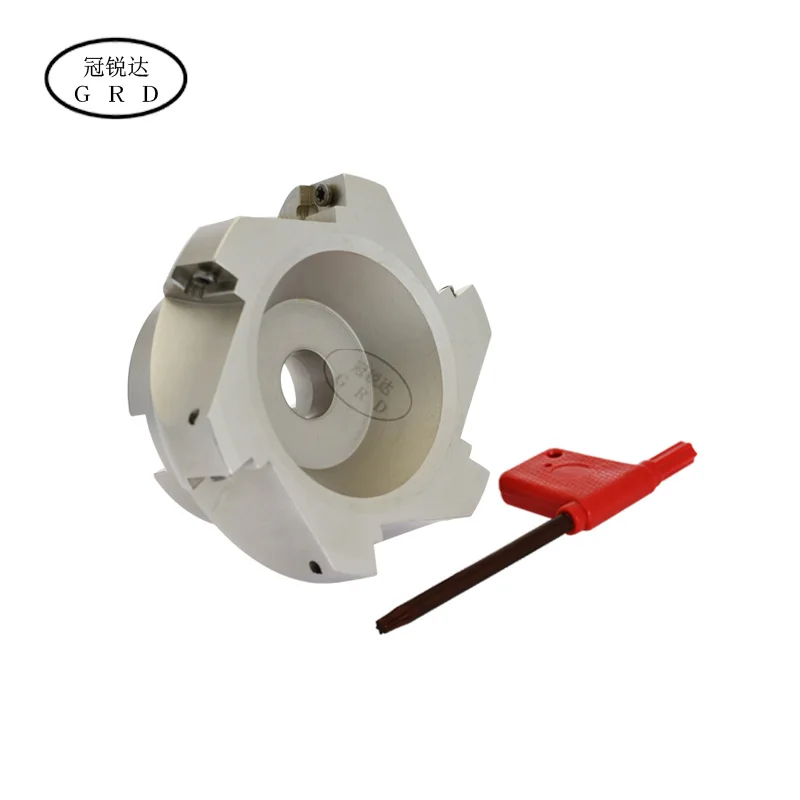 Торцевая фреза 400R-100-32-6T торцевая головка фрезы 400r 100 32 6t для apmt1604 вставка bt40 nt40 fmb32