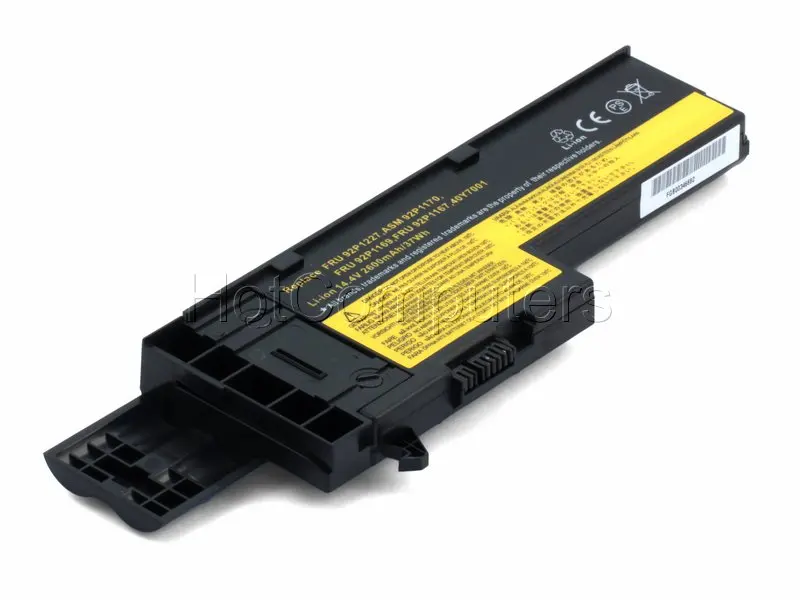 Аккумулятор 40Y7003 42T4505 42T4550 для Lenovo ThinkPad X60 X60s X61 X61s X61p Series p/n: 93P5029 93P5030 93P5031 14.4 |