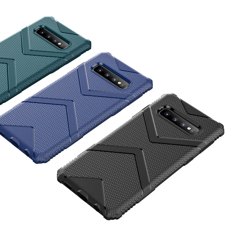 Чехол для samsung Galaxy S10Plus Мягкий ТПУ задняя крышка корпуса для samsung S10 Plus чехол