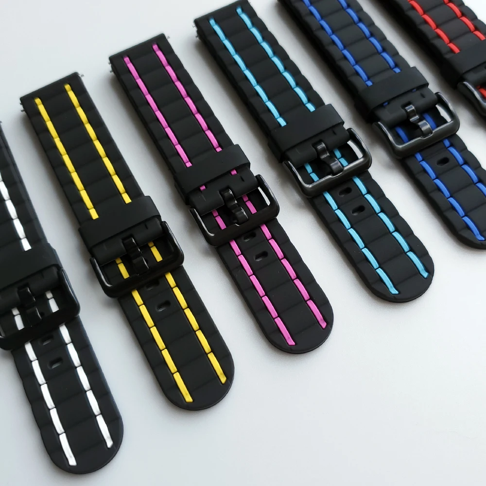 

Silicone Wrist Band For Samsung Galaxy Watch3 45mm Smartwatch Strap Watchband For Samsung Galaxy Watch 3 41mm Bracelet Correa