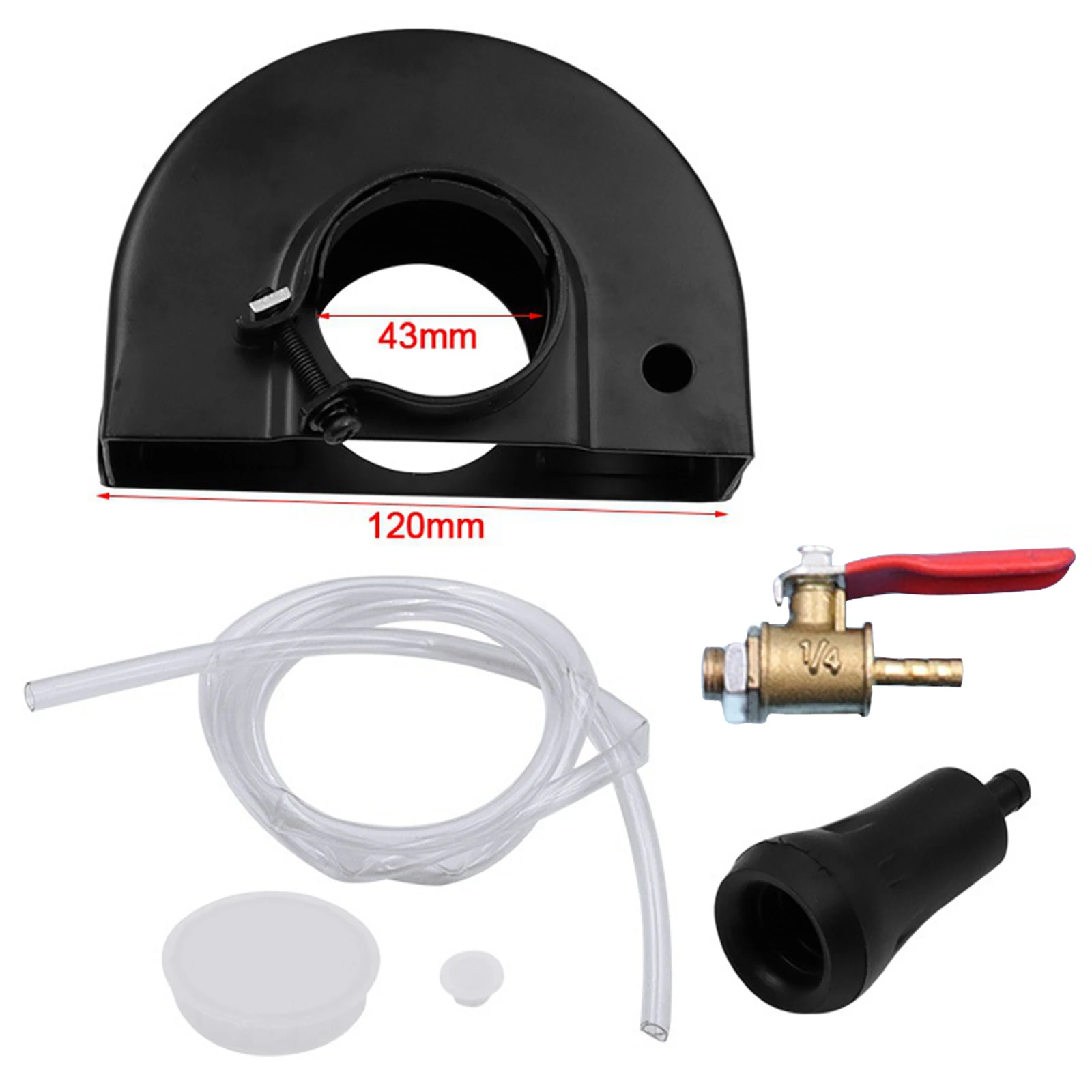 

2021New Dust Collecting Guard Kit Universal Surface Cutting Dust Shroud for Angle Grinder Dust Collector Attachment Cover Drops