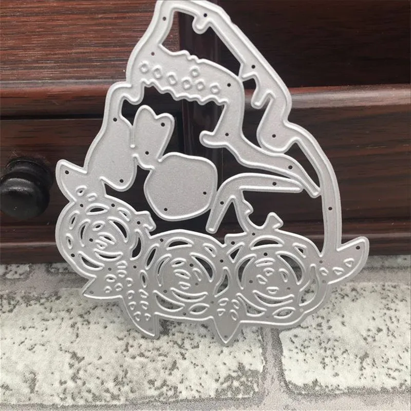 Вырубные штампы с полым черепом для скрапбукинга новые изготовления карт