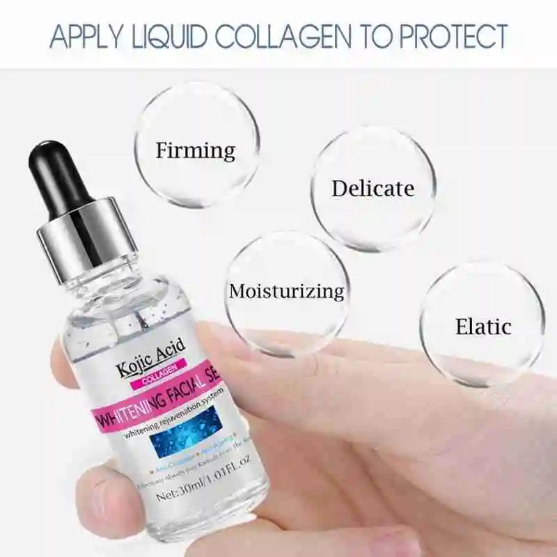 

30Ml Collagen Whitening Serum Hydration Whiten Freckle Face Face Anti-Oxidation Care Whitening Skin S1R6