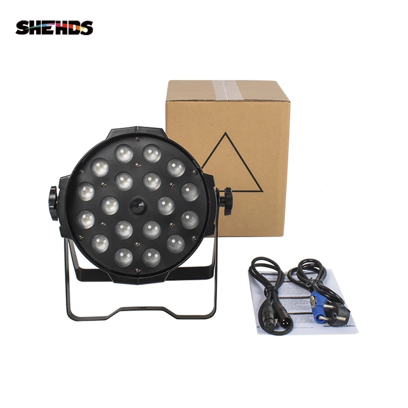 Топ продаж LED Par 18x18 Вт функция масштабирования 10-60 градусов Гладкий диммер RGBWA + UV