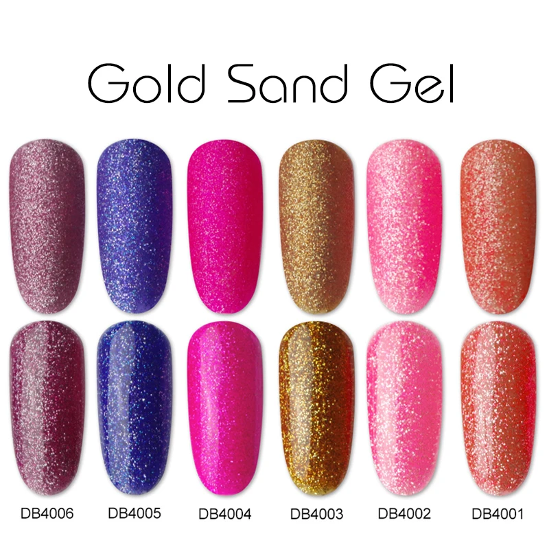 Блестящий Гель-лак СВЕТОДИОДНЫЙ УФ-лак для ногтей 24 цвета маникюра