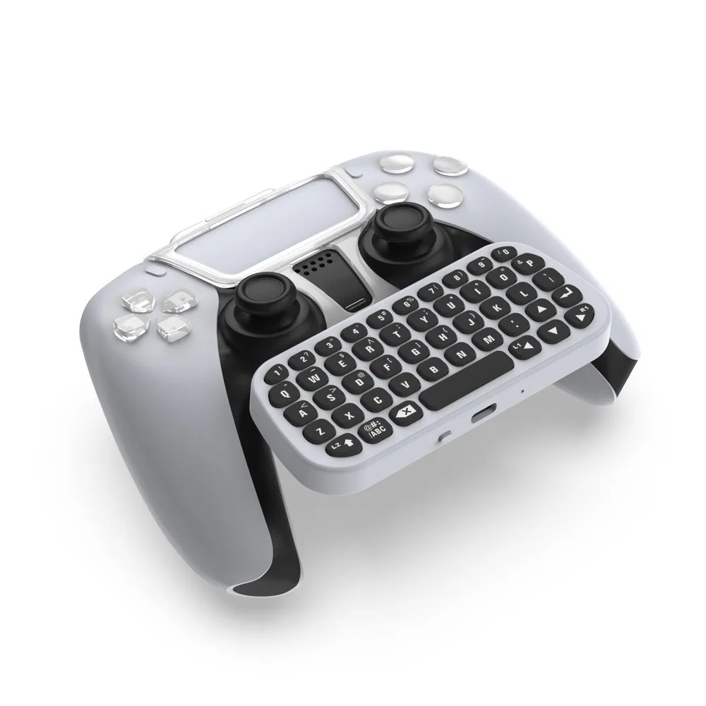 Wireless Keyboard For PS5 Controller Bluetooth-com External Chat Voice Bluetooth Playstation 5 Game Access | Электроника