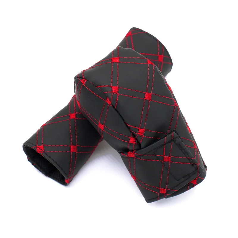 Универсальный 2 шт./компл. автомобиля Искусственная Кожа рукоятка рычага