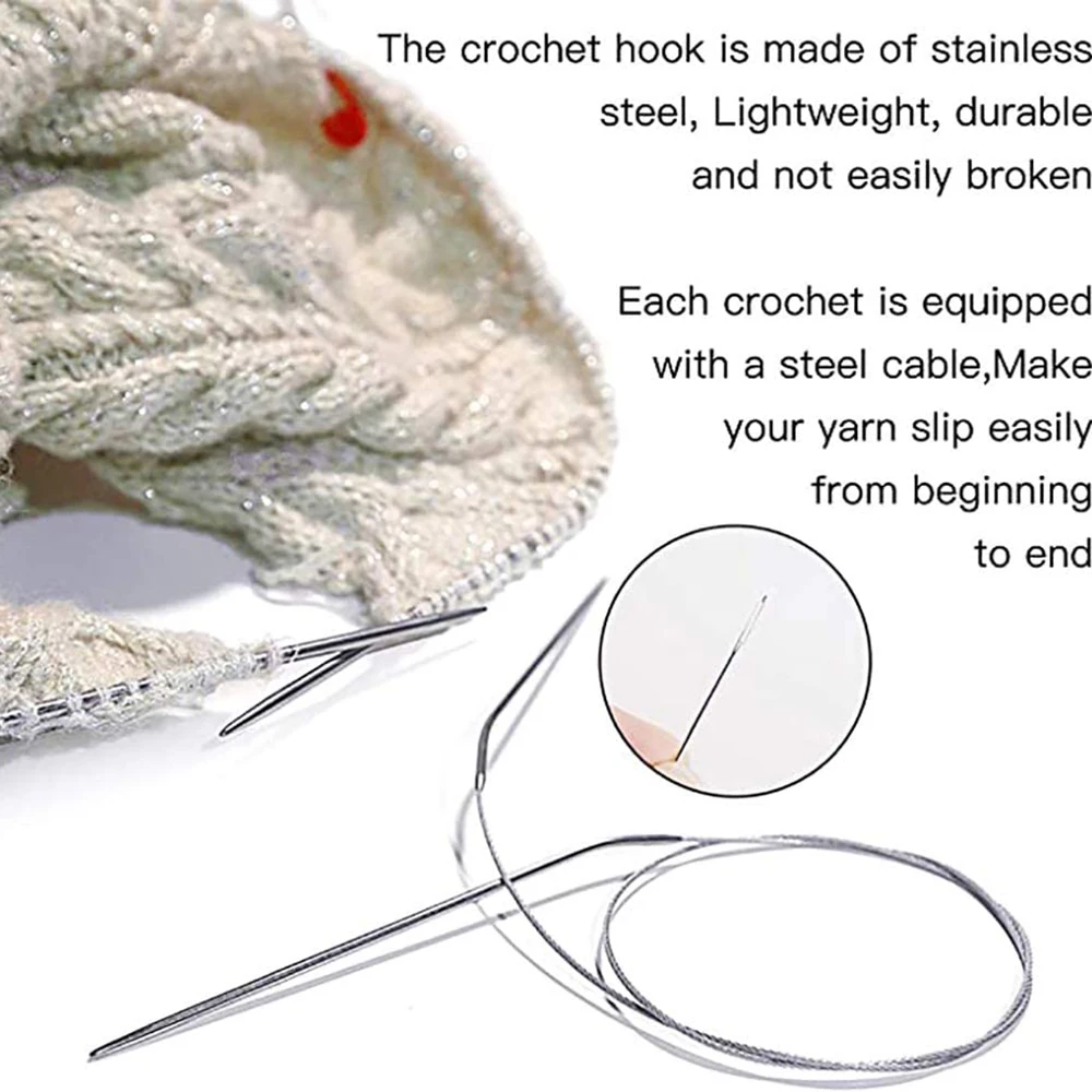 7 шт. круговые спицы из нержавеющей стали 32 дюйма | Дом и сад