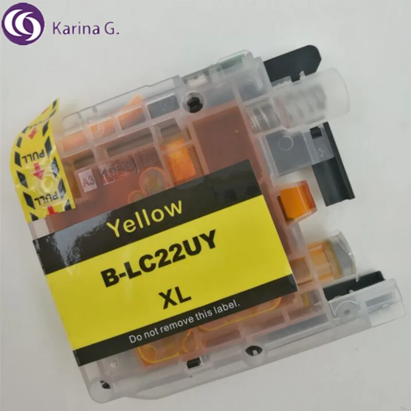 compatible for lc22uxl 22uxl lc22u full ink cartridge bkcmy compatible for brother dcp j785dw mfc j985dw printer free global shipping