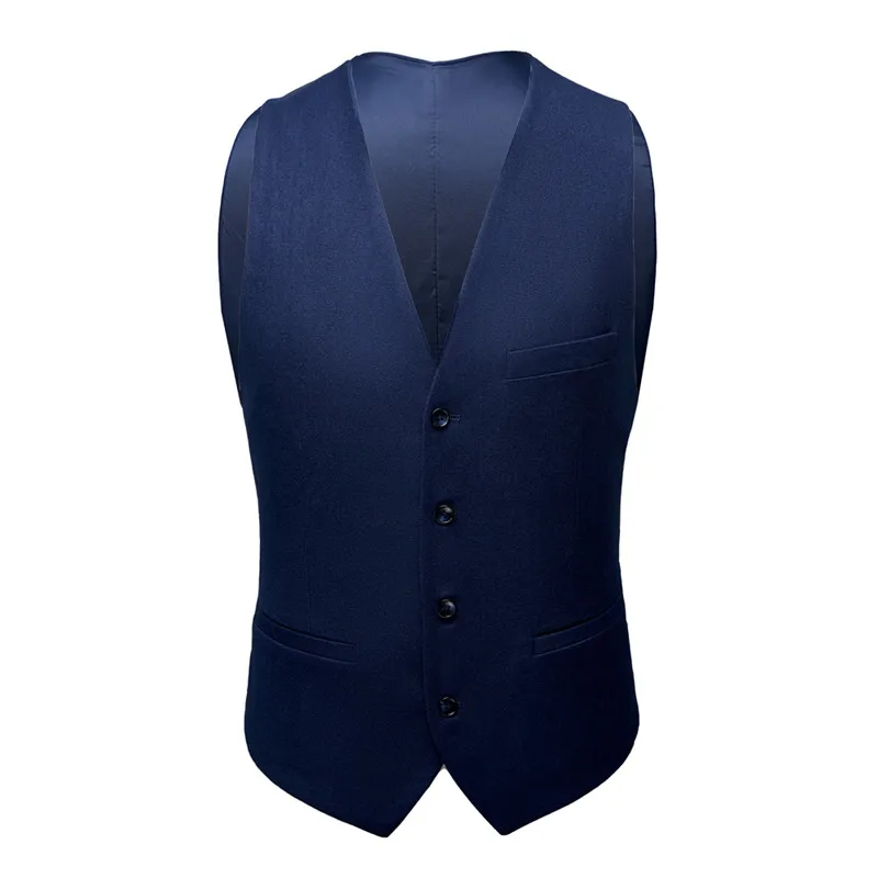 Мужские пиджаки 3 предмета костюм пальто и жилет брюки/мужской бизнес высокого