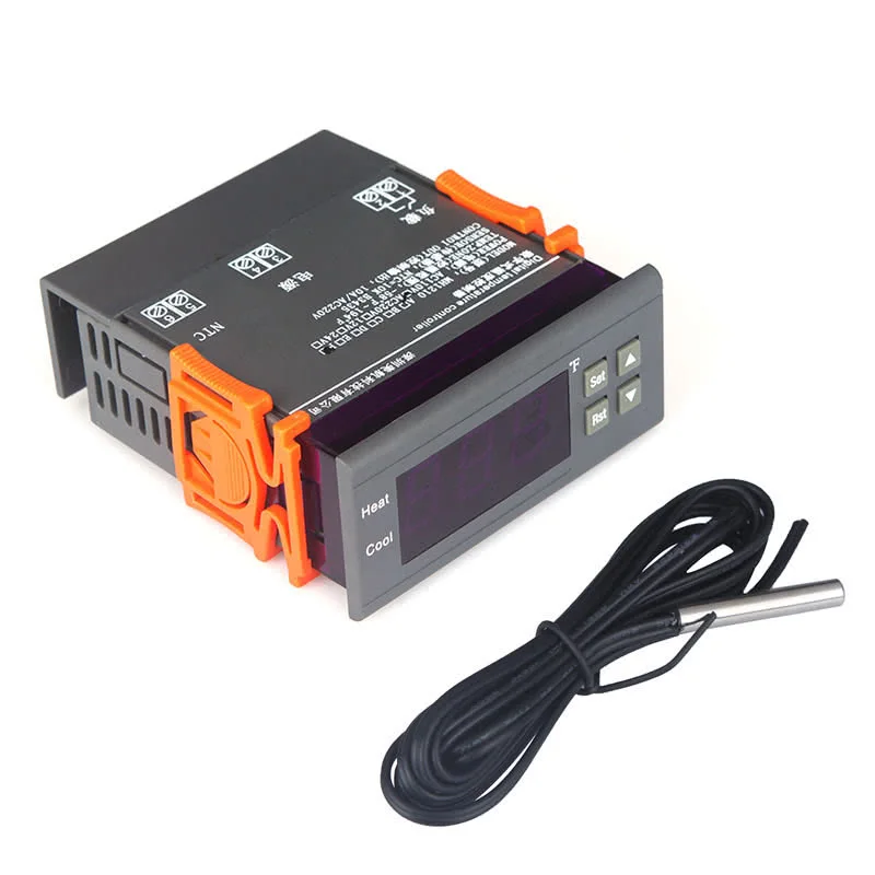

10A 110V Digital Temperature Controller Thermocouple -58~194 Fahrenheit with Sensor
