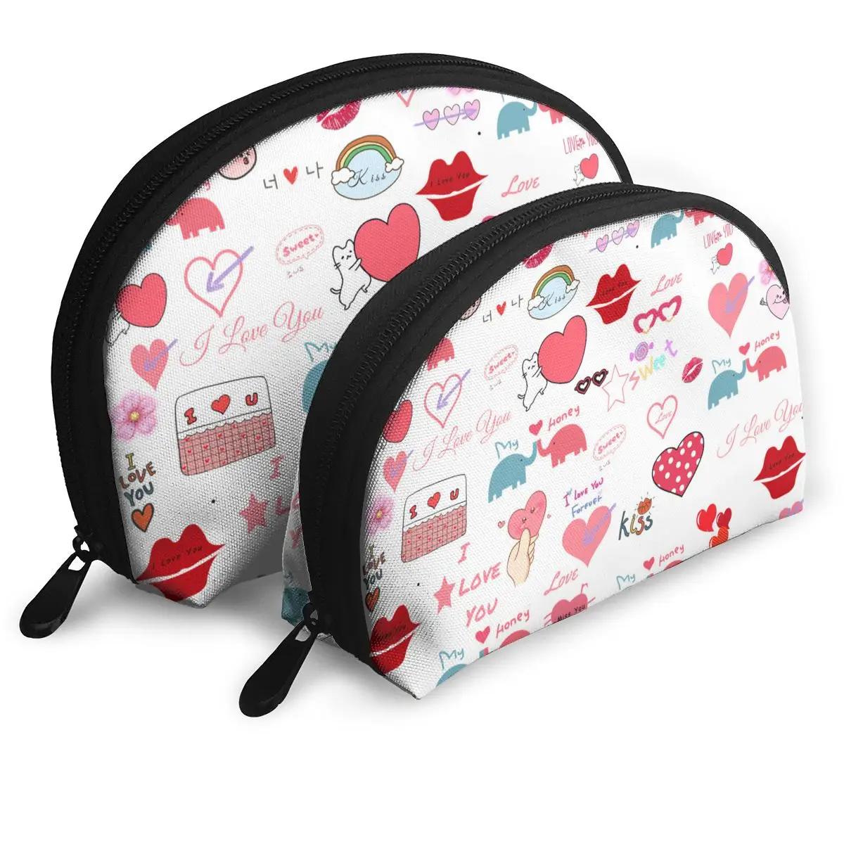 

Women Little Cute Clutch Bag Makeup Bags Coin Purse Lovely Key Bag Lady Small Shopping Handbag Wallet