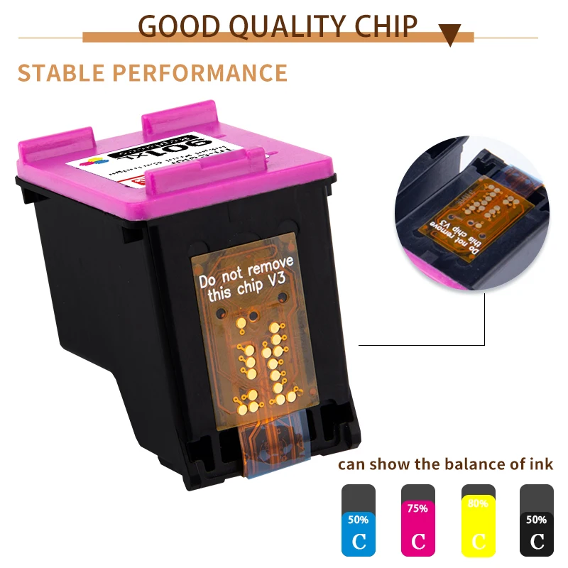 Чернильный картридж UniPlus 22XL Tri Color Inject замена картриджа для HP 22 XL hp Deskjet D2330 D2345 D2360